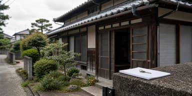 古い空き家を賃貸活用するか解体するかをイメージした日本家屋の写真