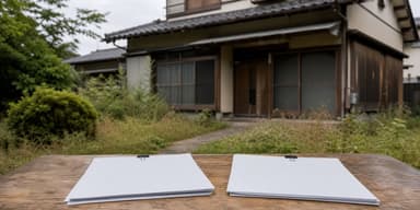 空き家の買取と仲介売却の比較をイメージしたメインビジュアル
